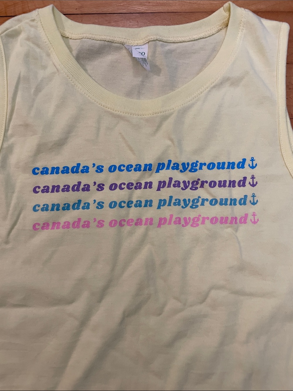 Fun Summer Nova Scotia Yellow Tank - Canada’s Ocean Playground - Picture 2 of 4